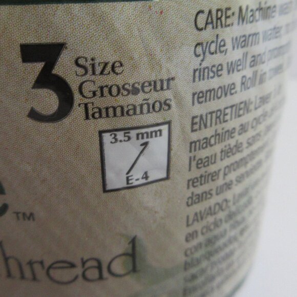 J P Coats Royale Fashion Crochet Thread 100% Mercerized Cotton Warm Blue 137 NEW - Picture 7 of 9